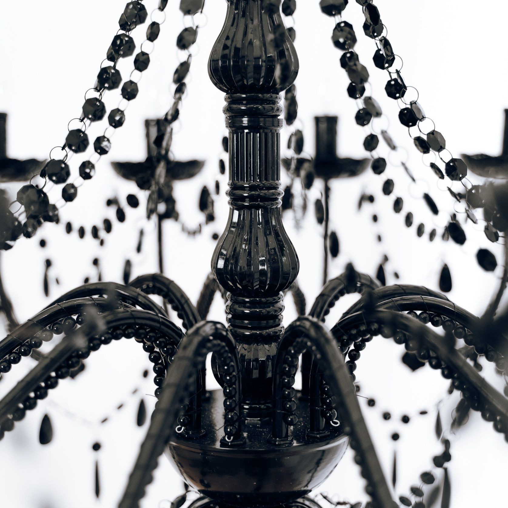 Cassie Chandelier - Black gallery detail image