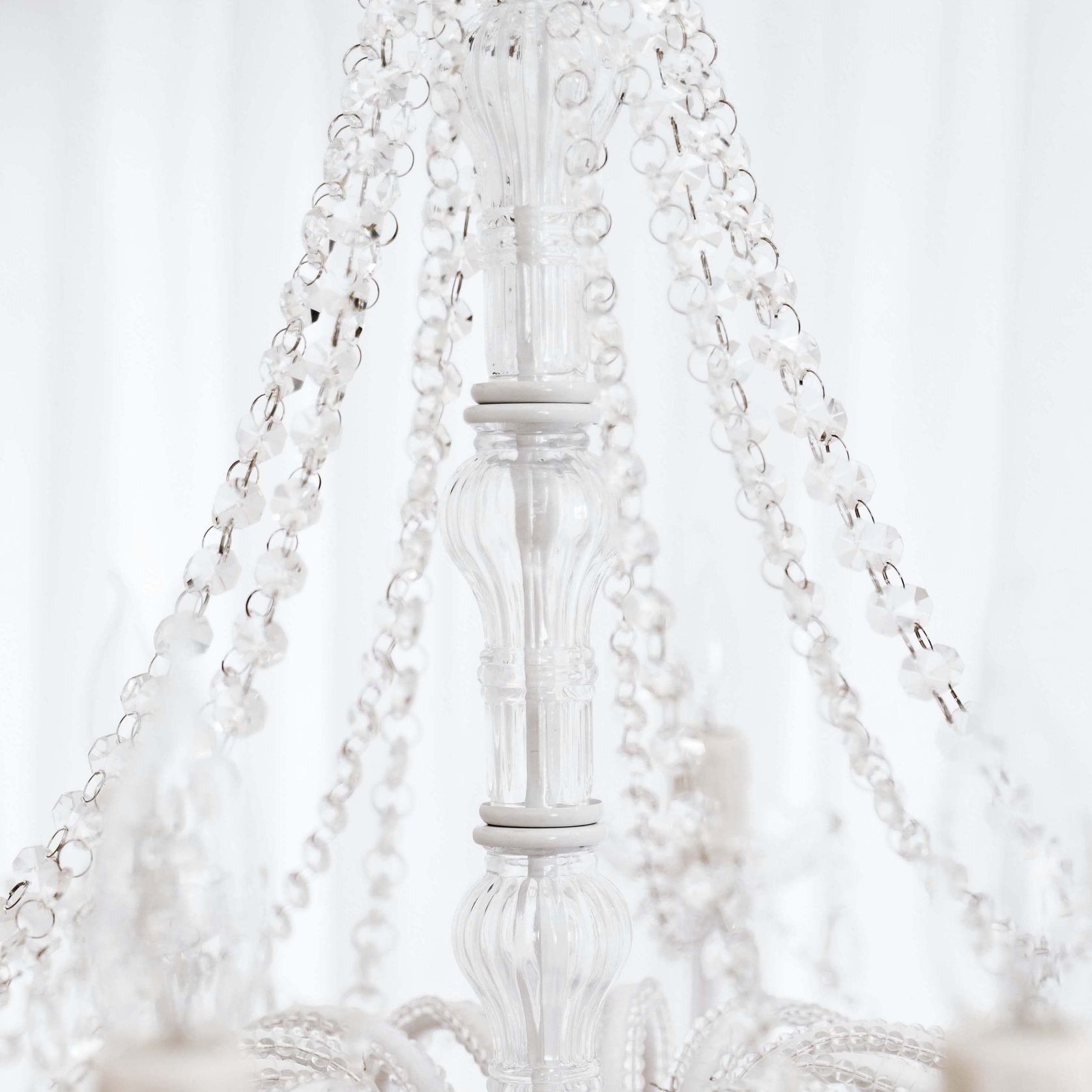 Cassie Chandelier 12 Light - Glass Crystals gallery detail image