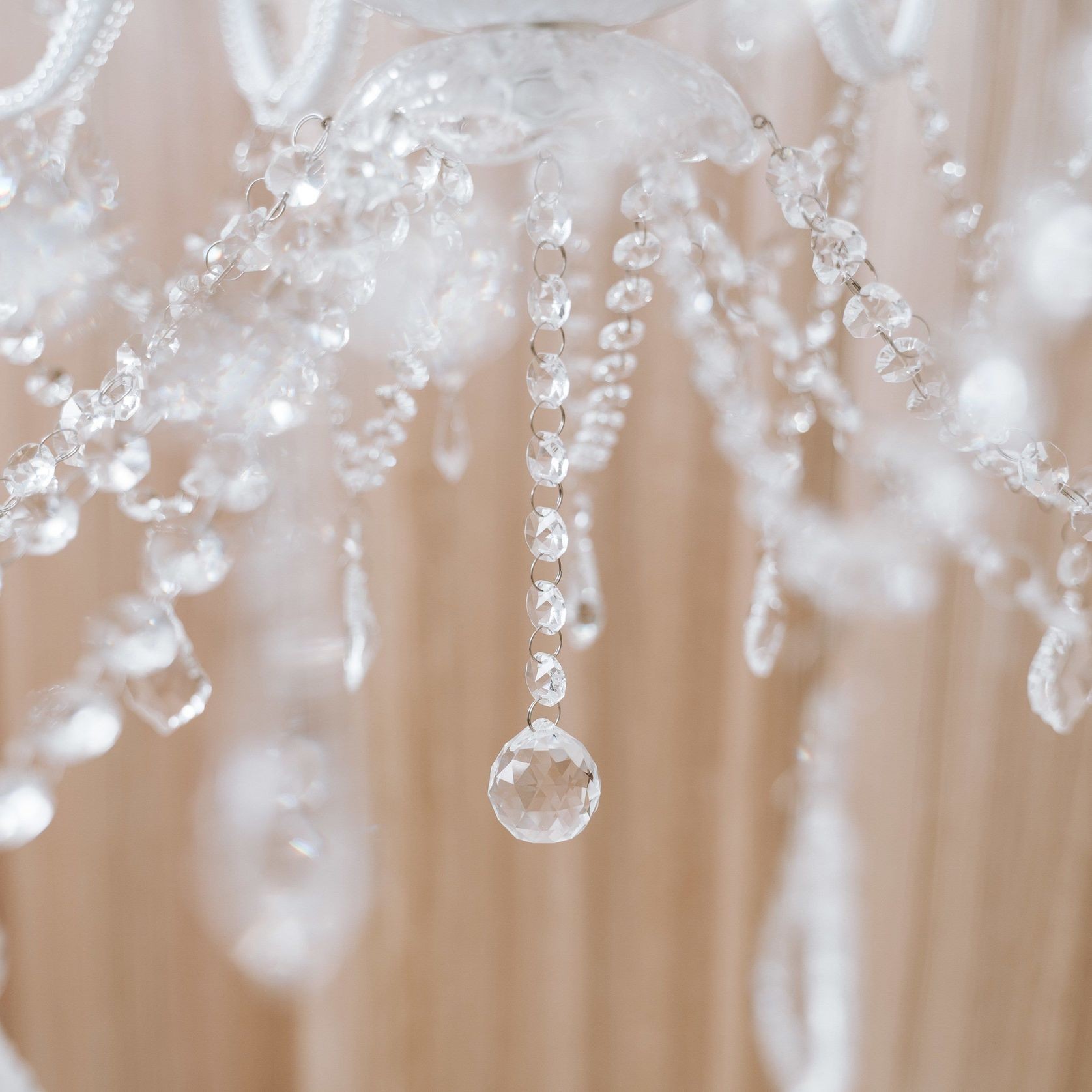 Cassie Chandelier 12 Light - Glass Crystals gallery detail image