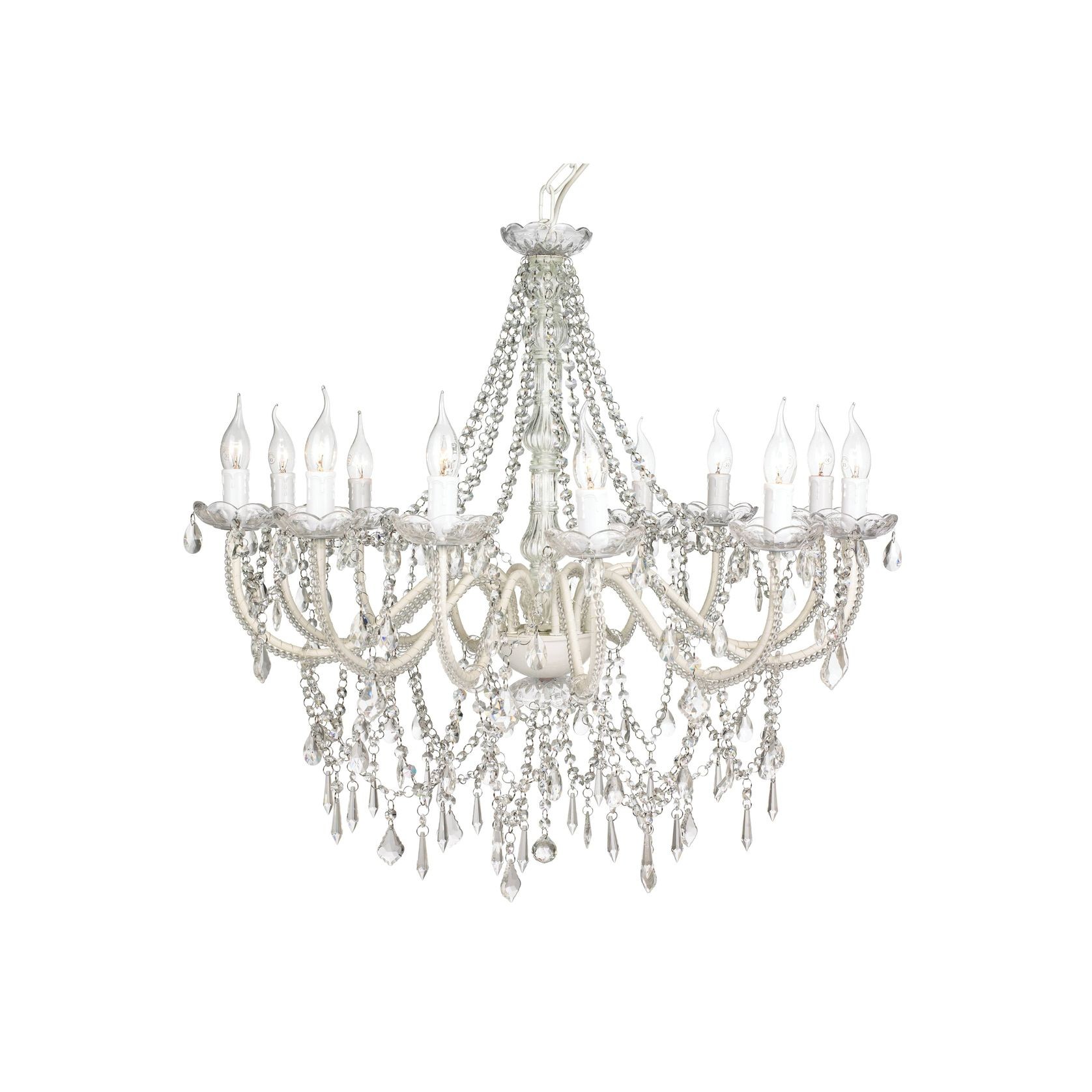 Cassie Chandelier 12 Light - Clear Acrylic gallery detail image