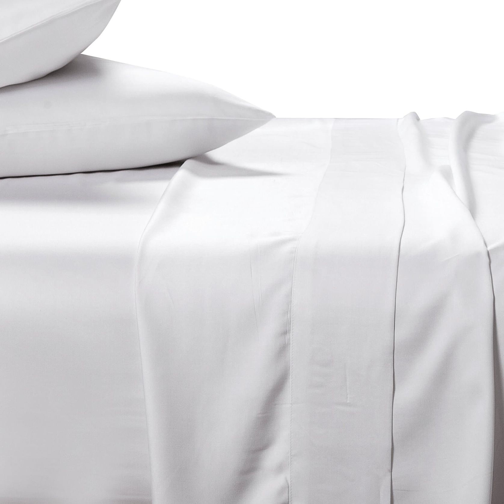Silky Soft Bamboo Sheet Set - White gallery detail image