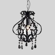 Darling Chandelier - Black gallery detail image