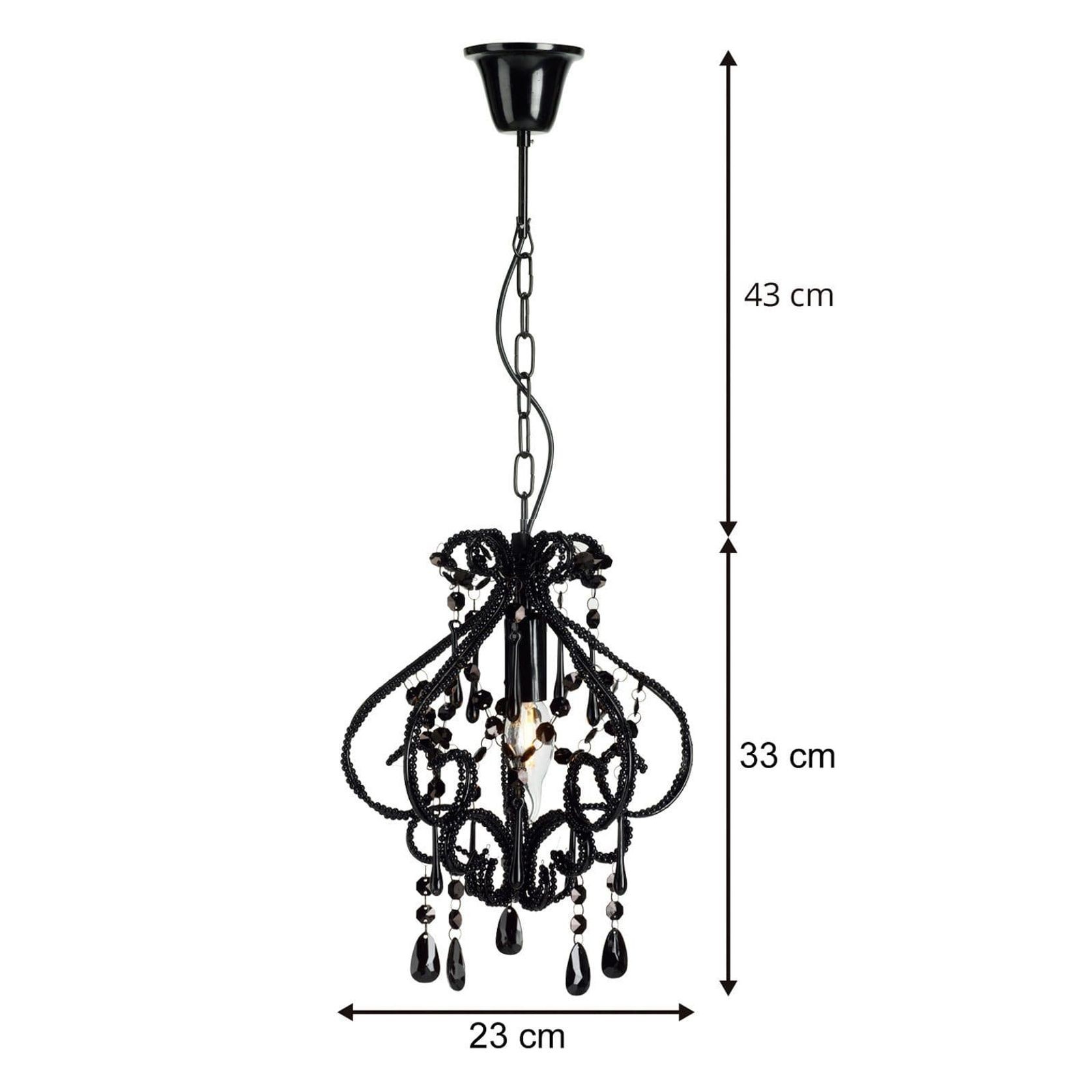 Darling Chandelier - Black gallery detail image