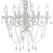 Romance Chandelier - White gallery detail image