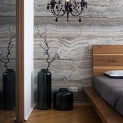Harmony | Leaf Chandelier - Black gallery detail image