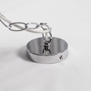 Kendal Glass Pendant Light - Chrome gallery detail image