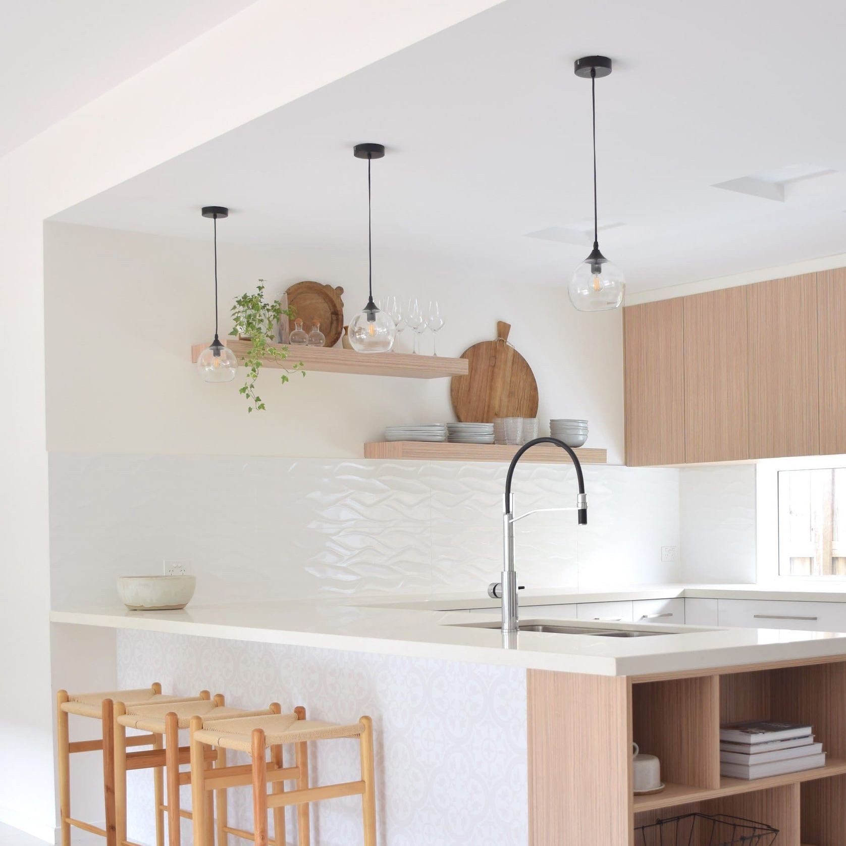 Glass Pendant Light - Frankie gallery detail image