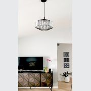 Butler Crystal Pendant Light - Black gallery detail image