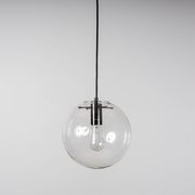 Ariana Glass Pendant Light - Pearl Black gallery detail image