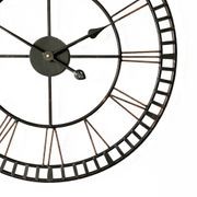 Hampton | Large Metal Wall Clock gallery detail image