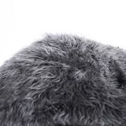 Fur Bean Bag - Charcoal Grey Polo gallery detail image