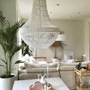 White Rope Empire Pendant Chandelier - Como gallery detail image