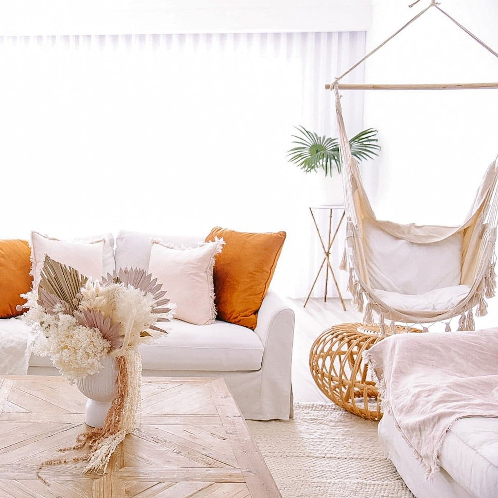 Soho | Hammock Chair - Soft Cream gallery detail image