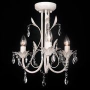 Harmony | Leaf Chandelier - White gallery detail image