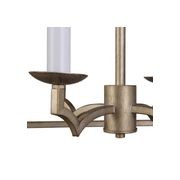 Detailed Box Frame Lantern Pendant Light - Champagne gallery detail image