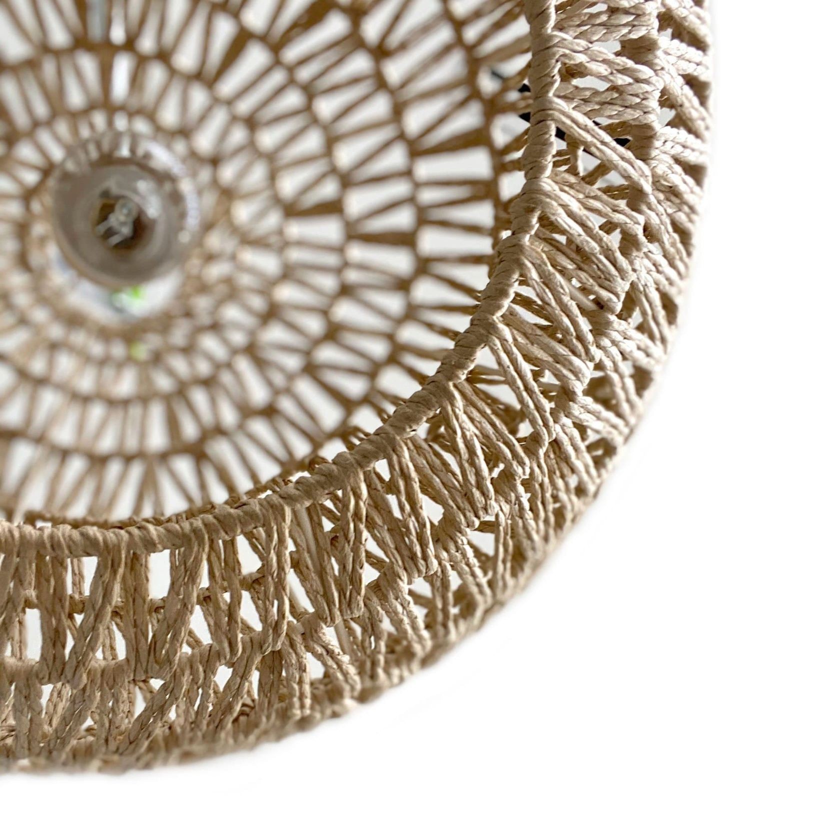 Byron Rope Pendant Light - Natural gallery detail image