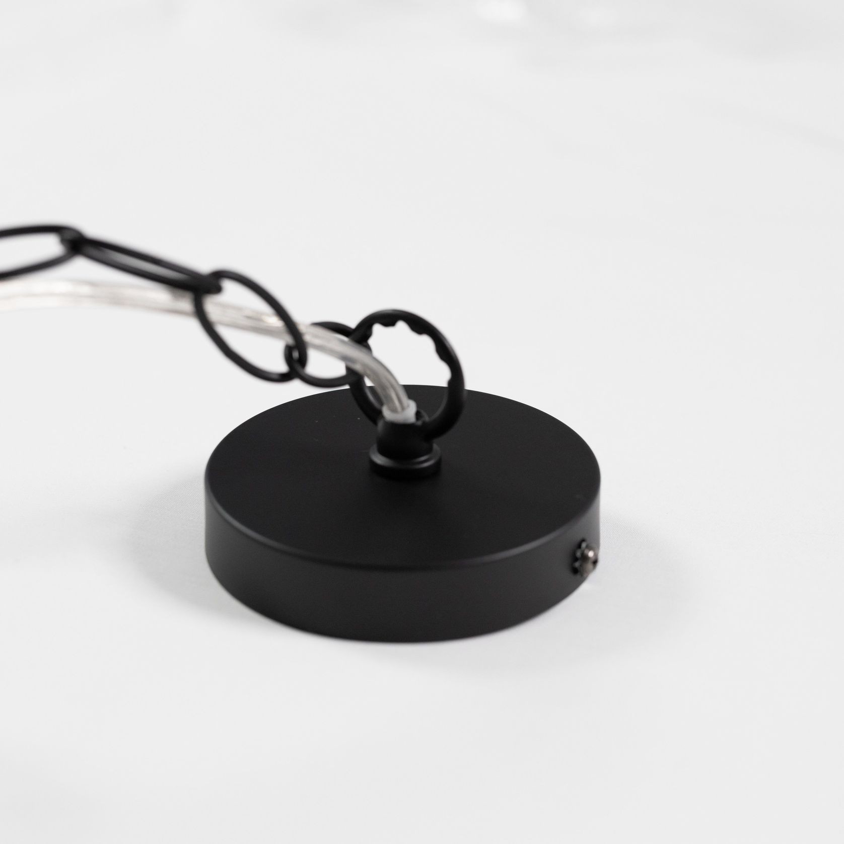 Kendal Glass Pendant Light - Black gallery detail image