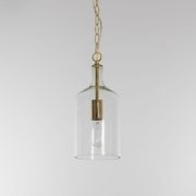Kendal Glass Pendant Light - Gold gallery detail image