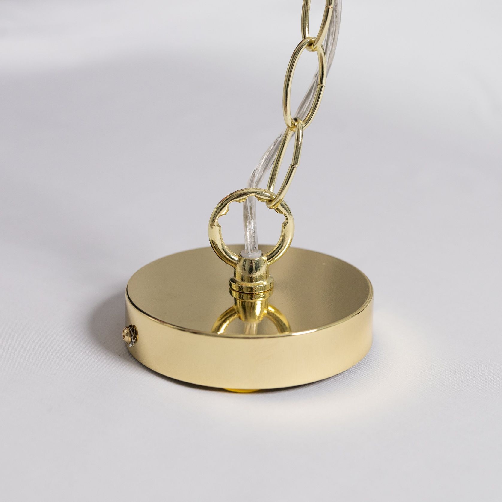 Kendal Glass Pendant Light - Gold gallery detail image