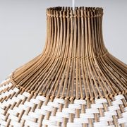 Bondi White Rattan Pendant Light gallery detail image