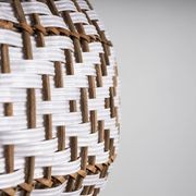 Bondi White Rattan Pendant Light gallery detail image