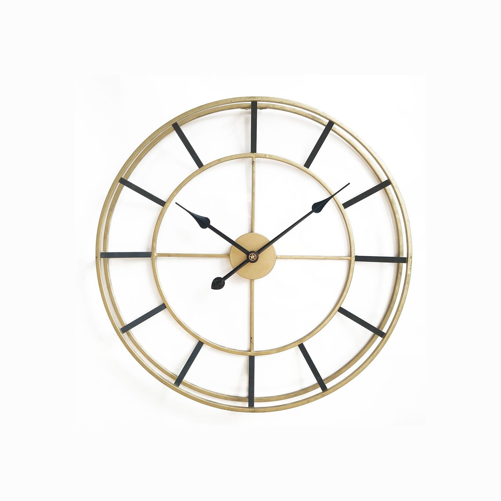 Oxford | Large Metal Wall Clock gallery detail image