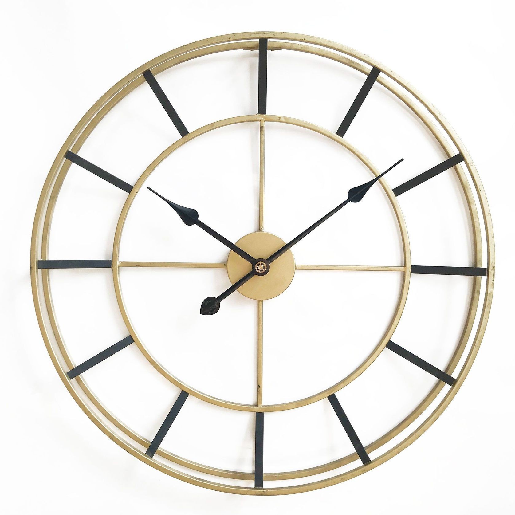 Oxford | Large Metal Wall Clock gallery detail image