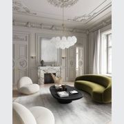 Luxury Occasional Boucle Accent Swivel Chair - Paris gallery detail image