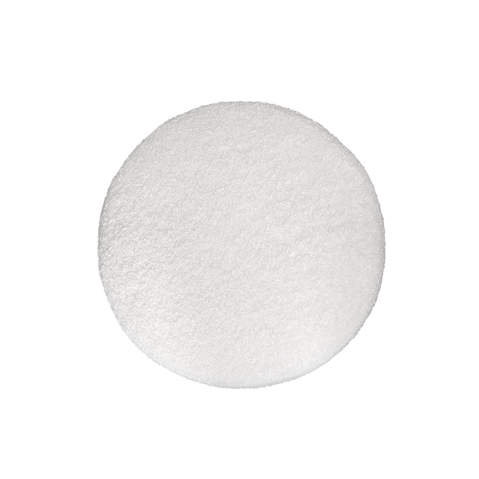 Boucle Ottoman Stool - Gold Base - 60cm gallery detail image