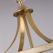 Hampton Style Lantern Pendant Light - Langham - Gold gallery detail image