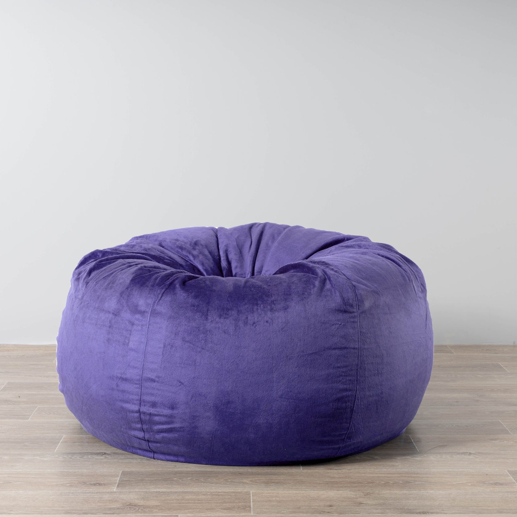 Pierre Fur Bean Bag - Very Peri Purple gallery detail image