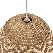 Rattan Cane Pendant Light - Sunset - 2 Sizes gallery detail image