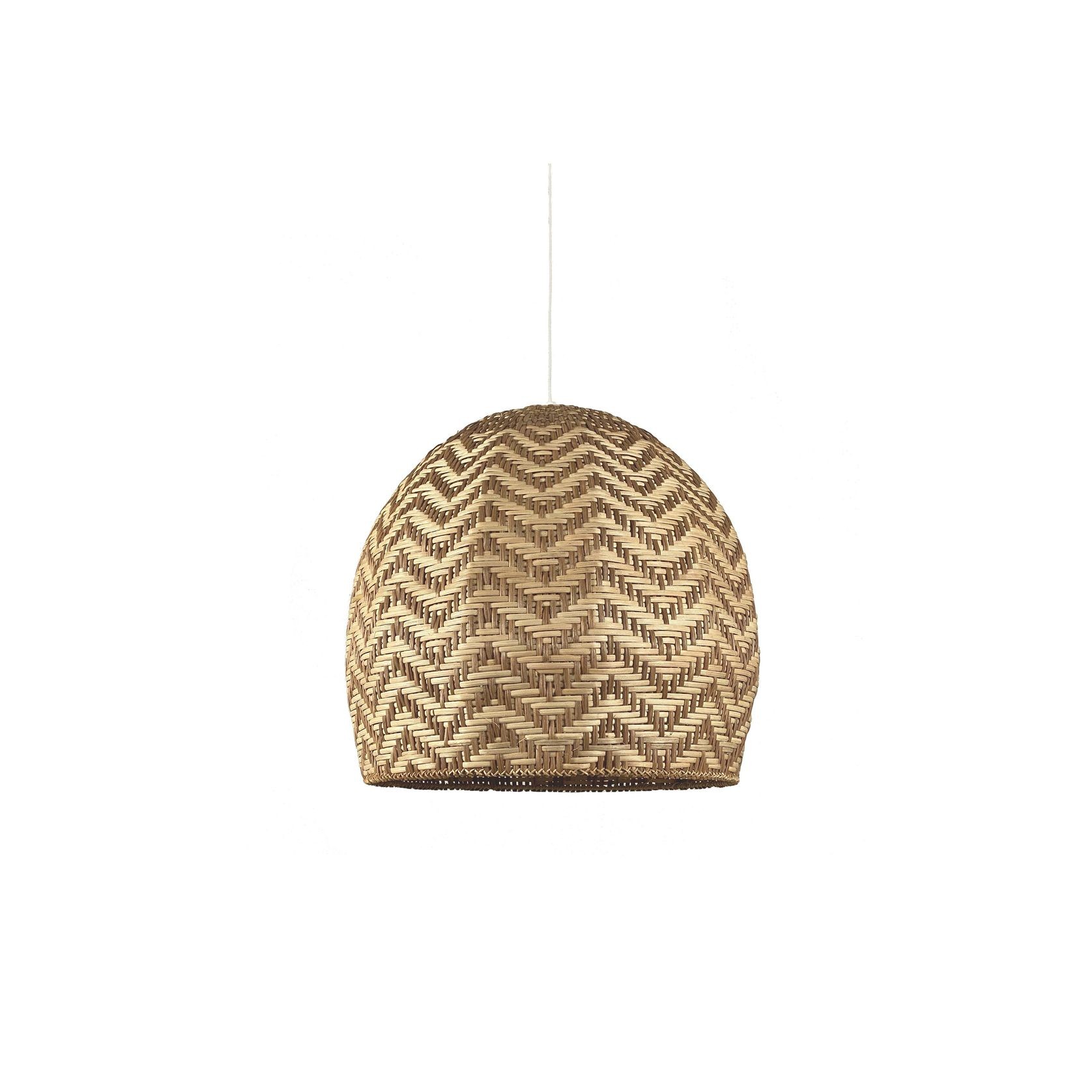 Rattan Cane Pendant Light - Sunset - 2 Sizes gallery detail image