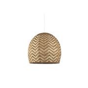 Rattan Cane Pendant Light - Sunset - 2 Sizes gallery detail image