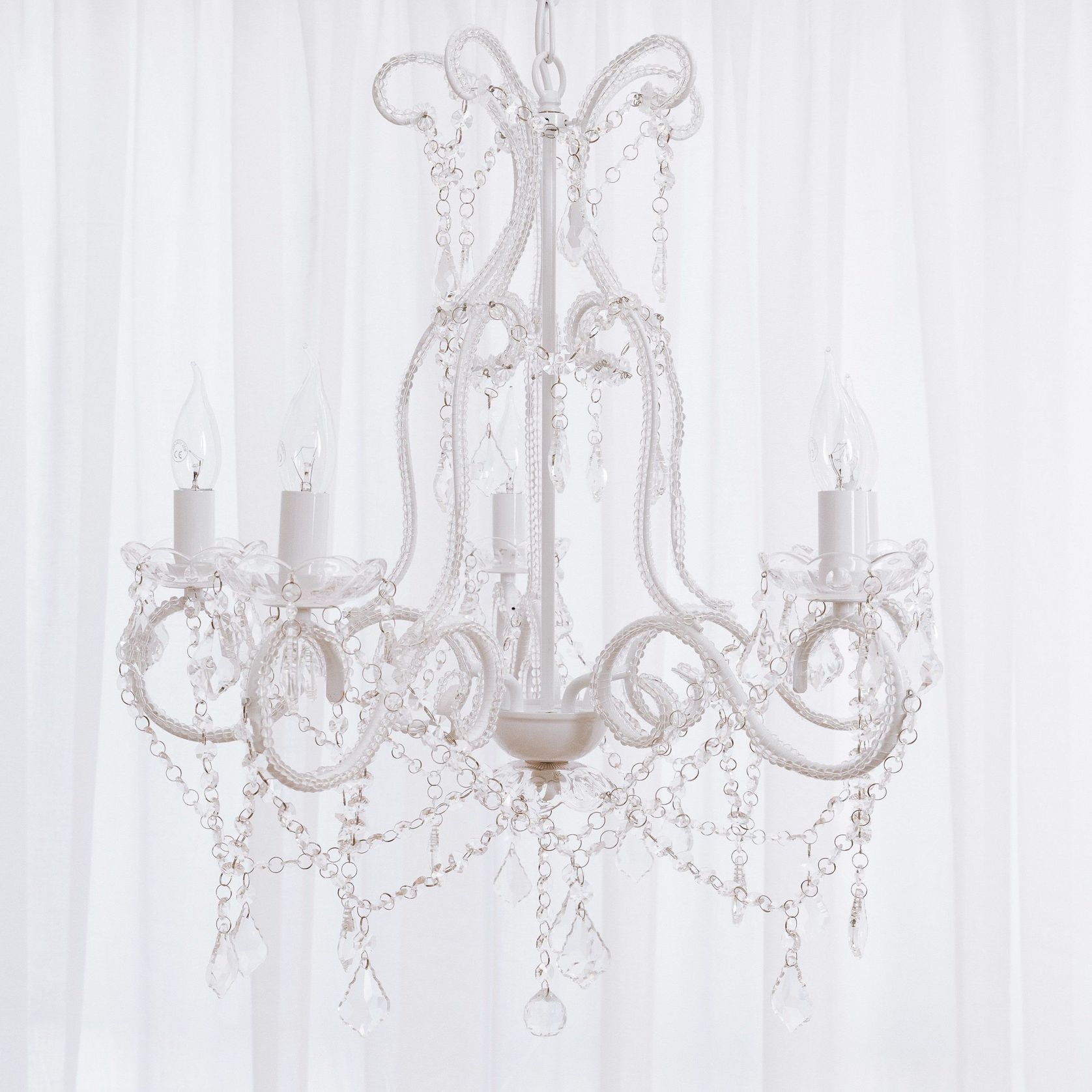 Dignity Chandelier - White gallery detail image