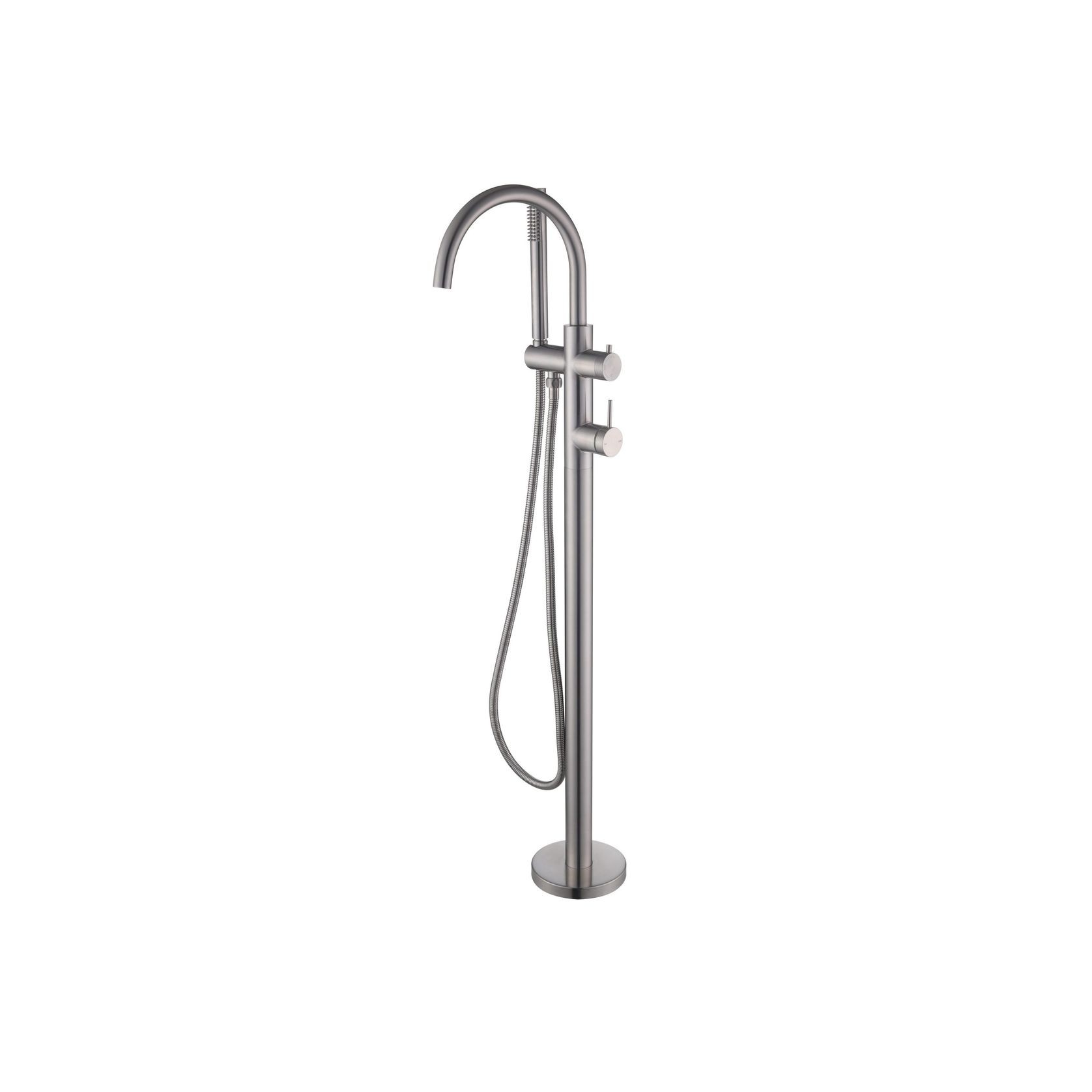 Mica Freestanding Bath Mixer with Hand Shower gallery detail image
