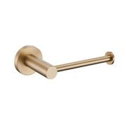 Round Tube Stainless Steel 1908 Toilet Roll Holders Satin Brass gallery detail image