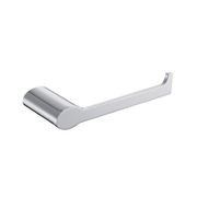 Stream Line Oval Rose Toilet Roll Holder Polished Chrome gallery detail image