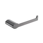 Stream Line Oval Rose Toilet Roll Holder Gun Metal gallery detail image