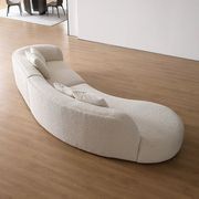 Curvar Boucle Fabric Sofa gallery detail image
