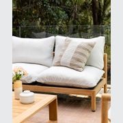 Baya Waverly In & Outdoor Cushion - Almond gallery detail image