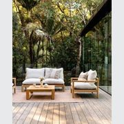 Baya Waverly In & Outdoor Cushion - Almond gallery detail image