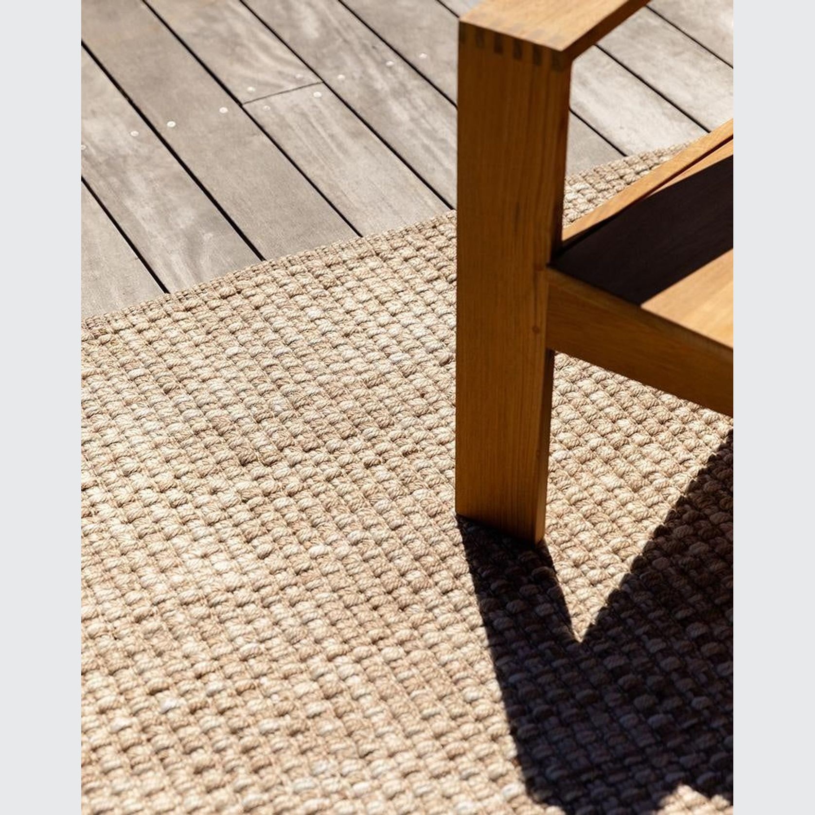 Baya Pelorus Floor Rug - Sand | Indoor or Outdoor gallery detail image