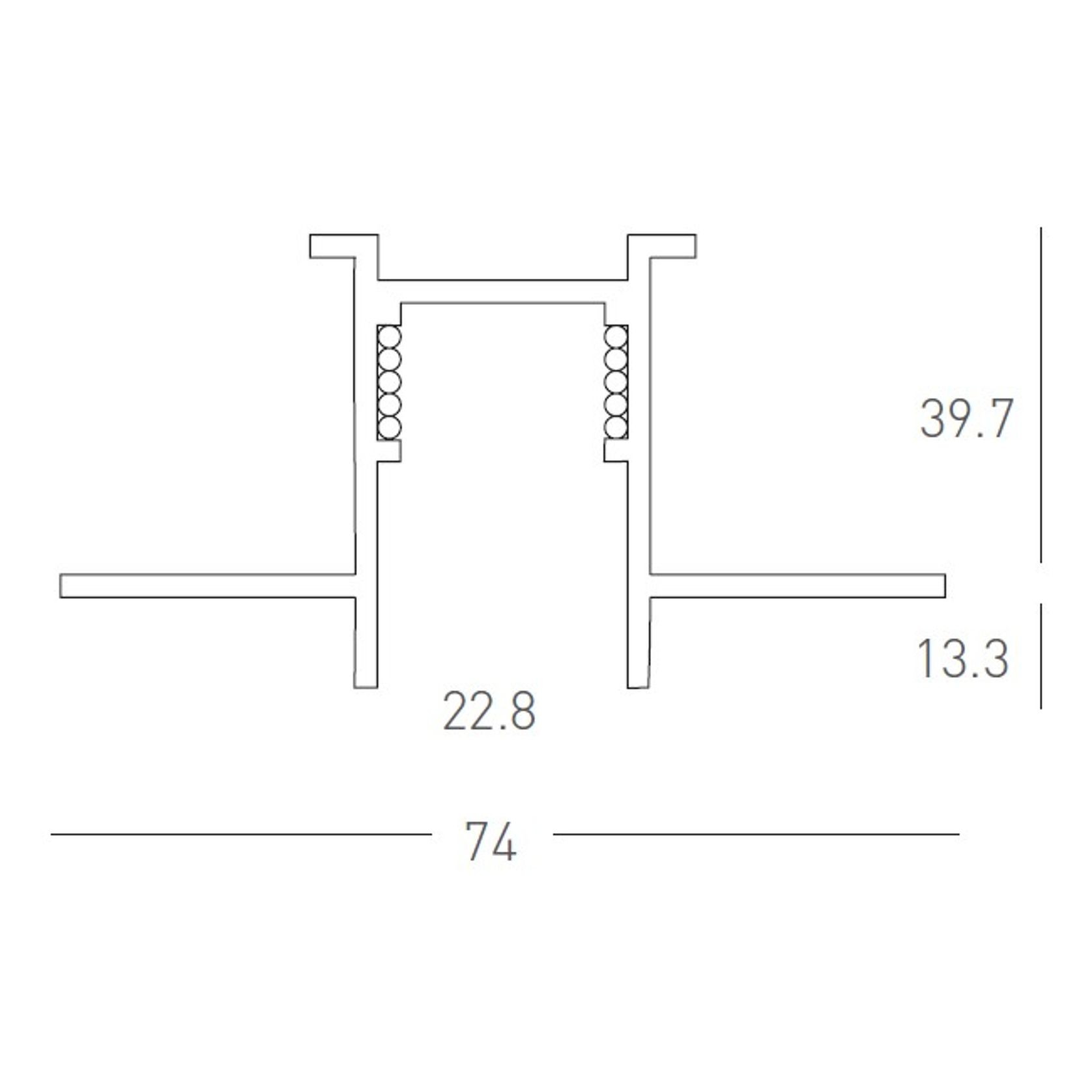 Inner Recessed Magnetic Track gallery detail image