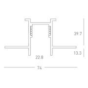 Inner Recessed Magnetic Track gallery detail image