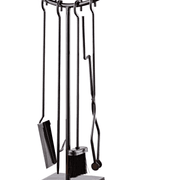 Iron Grey Fireplace Tool Kit gallery detail image
