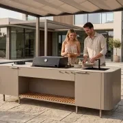 Isla Outdoor Kitchen Island gallery detail image
