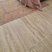 12mm Ivory Vein Cut Travertine Tiles - Honed & Unfilled gallery detail image