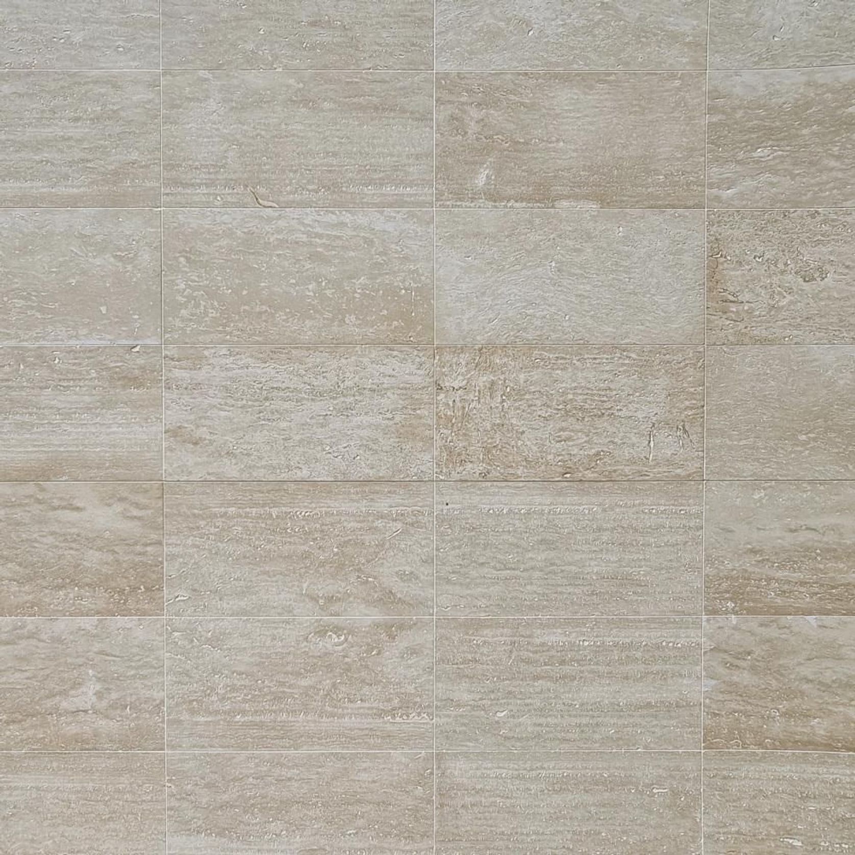12mm Ivory Vein Cut Travertine Tiles - Honed & Unfilled gallery detail image
