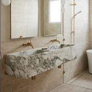 12mm Ivory Vein Cut Travertine Tiles - Honed & Unfilled gallery detail image